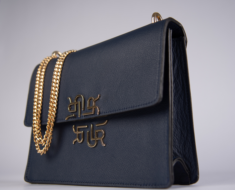 Caroline Blue Gold